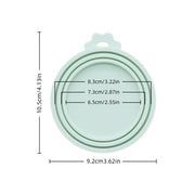 Reusable Pet-Food Can Covers — Selected Color, 1 or 4 Pieces