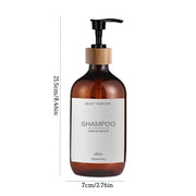 Refillable 500ml Pump Dispenser Bottle