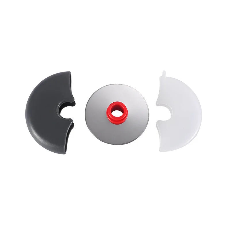 Stainless Steel Pizza Wheel Cutter with Blade Cover — 4-Inch, Selected Color