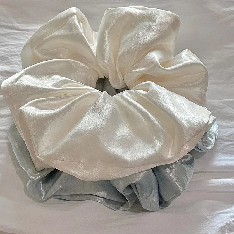 Large Satin Hair Scrunchie — 1 Piece