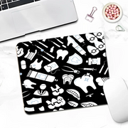 Dentist Dental DIY Desktop, Cute Mouse Pad, Extended Game Accessories, Writing Pad Writing Table Pad Kawaii Desk Mat