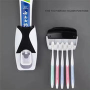 Wall-Mounted Toothbrush & Toothpaste Set