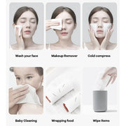 Soft Disposable Facial Cleansing Wipes — 100 Count