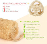 Natural Whole Loofah Body Scrubber