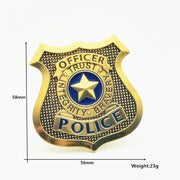 Kids Bunny Costume Accessories Set Bunny Ears Headband Police Badge Tie For Children Halloween Cosplay Carnival Party Dress Up