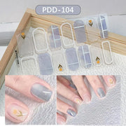 Semi-Cured Gel Nail Polish Strips, 14-Pc
