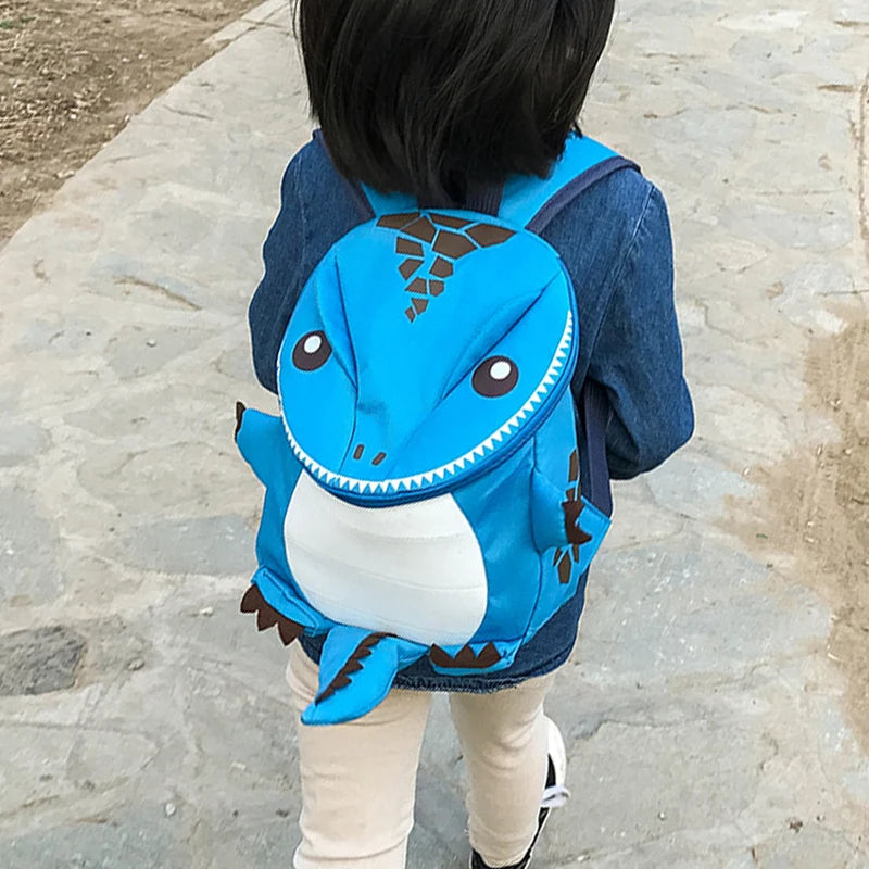New Cartoon Dinosaur Baby School Bag Girl Kindergarten Oxford Cloth SchoolBag Boy Waterproof Child Animal Backpack Travel Bag