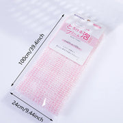 Japanese Rubbing Washcloth Bath Nylon Towel Brush For Back Towels Exfoliating Scrub Shower Sponge Body Bathroom Accessories