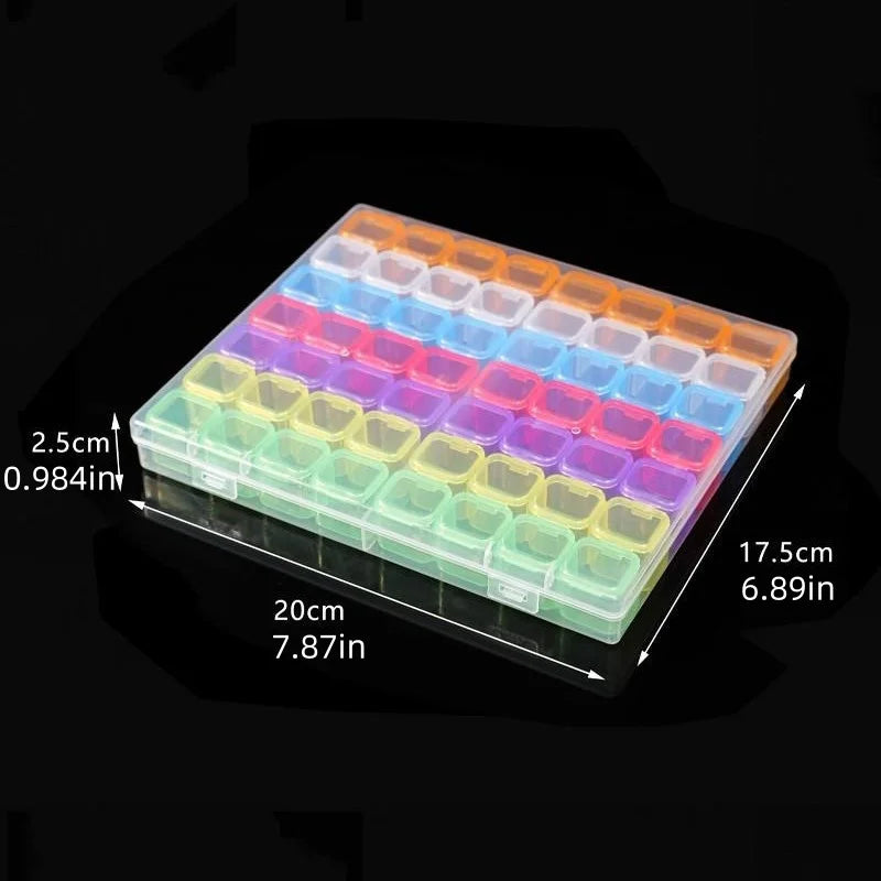Plastic Travel Jewelry Organizer — Selected 28 or 56 Style