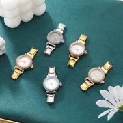 Fashion Luxury DIY 9MM Charm Stainless Steel Shiny Round Square Watch Bracelet Bangle High Quality Y2K Watch Head Christmas Gift