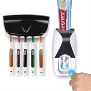 Wall-Mounted Toothbrush & Toothpaste Set