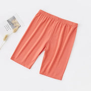 Summer Thin Children Clothing Candy Solid Color Modal Girls Leggings Knne Length Five Casual  Pants for Kids Clothes 2-12 Years