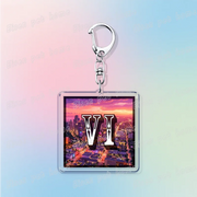 Classic Game Vice City Keychains for Accessories Bag Charm San Andreas Pc Games  Lovers Keyring Jewelry Fans Gifts