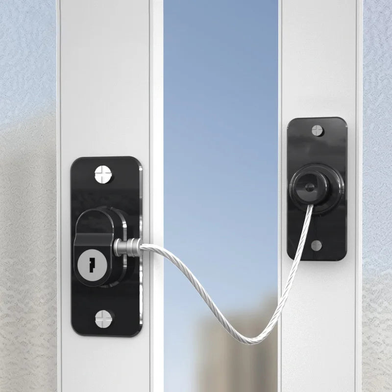 Home Window Lock Door Security Protection Password Key Baby Safety Cabinet Refrigerator Drawer Locks Child Kids Baby Care