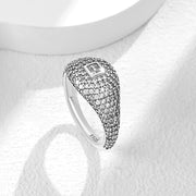 2026 New 925 Silver Sun Star Moon Bow Ring, Size 6 7 8 9, Suitable for European Women's Original Charm High Jewelry Gifts