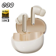 QCY MeloBuds Pro ANC Wireless Earphones Bluetooth 5.3 Hi-Res Audio with LDAC Earbuds 46dB Active Noise Cancellation Headphones