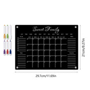 Magnetic Acrylic Refrigerator Planner