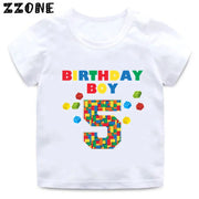 Building Blocks Print Kids T-Shirt