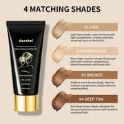 100ml Body Leg Concealer Waterproof Anti Transfer Cover Tattoo Scar Varicose Veins Even Skin Tone Wheat Tan Foundation
