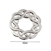 New Intelligence Metal Brain Teaser Logic Mind Puzzle Game Toys Solution for Adults Kids