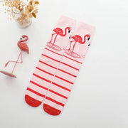 Spring Autumn Girls Cotton Ankle Short Lovely Stockings Cartoon Unicorn Kids Child Knee High Socks Infant Baby Over Knee Socks