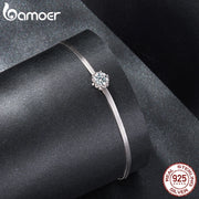 Sterling Silver Moissanite Bracelet