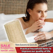 Natural Loofah Scrubber 1/2Pcs Body Exfoliating Brush Spa Bathing Tool MultiPurpose Cleaner for Bathroom Kitchen Daily Cleansing