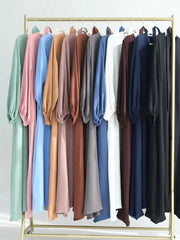 Ramadan Abayas Muslim Arabic Modest Dress Prayer Clothes For Women Abaya Dubai Turkey Islam Kaftan Robe Femme Musulmane Vestidos