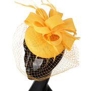 Women's Fascinator Hat Imitation Sinamay Feather Tea Party Pillbox Flower Derby Millinery Church Cocktail Headwear New Design