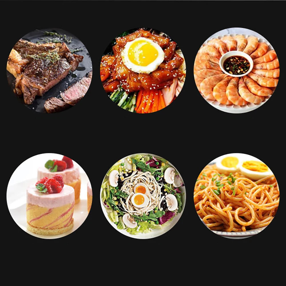 Round Stainless Steel Serving Tray