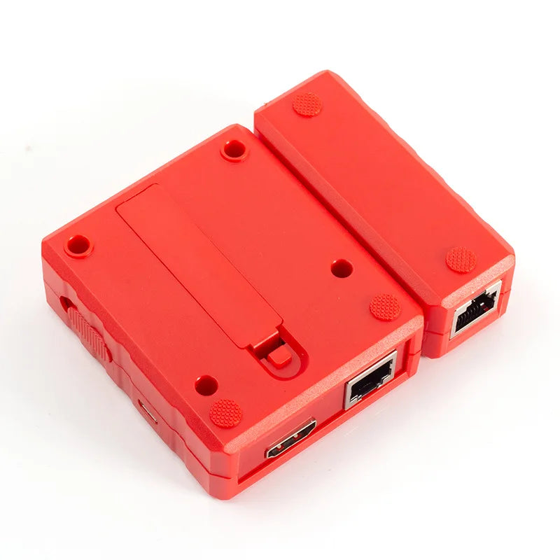 with HDMI Cable Tester RJ45 Network Cord Tester Anti Burn POE Protection Battery Power 8P8C 6P8C Transmitter Receiver Lan Tester