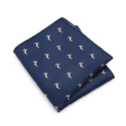 Novelty Design Men's Handkerchief Dot Floral Animal Pattern Pocket Square Party Dinner Hanky Chest Towel Suit Accessories Gift