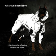 Reflective Waterproof Dog Rain Jumpsuit