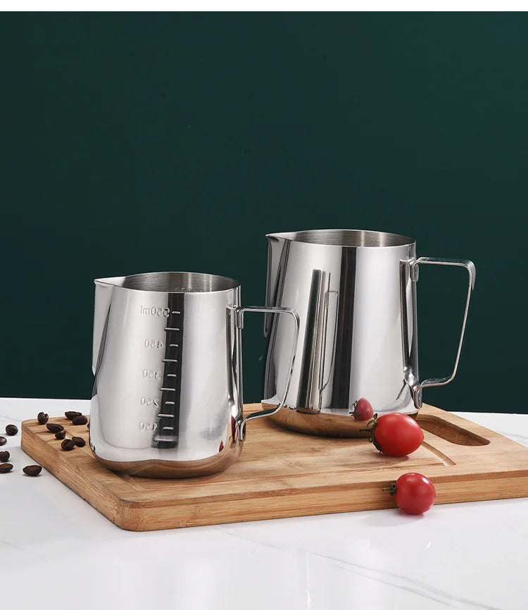 Stainless Steel Milk Frothing Pitcher