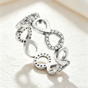 2026 New 925 Silver Sun Star Moon Bow Ring, Size 6 7 8 9, Suitable for European Women's Original Charm High Jewelry Gifts