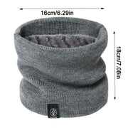 Unisex Acrylic Knit Neck Warmer — 16 × 18 cm