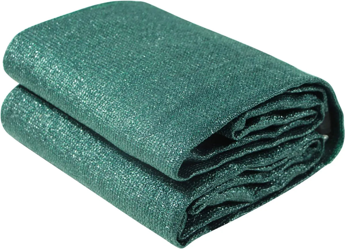 Green Fence Privacy Screen Windscreen Cover Fabric -Backyard Privacy Fence, Balcony Deck Privacy Screen with Bindings & Grommets