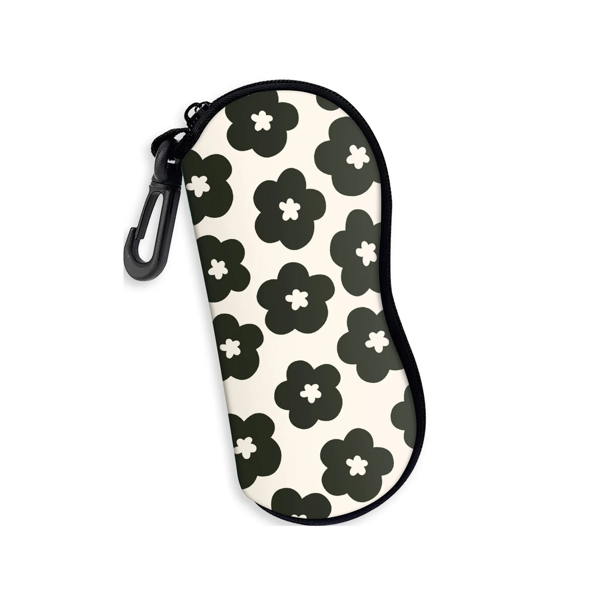 Neoprene Zipper Eyeglasses Pouch — Selected Print