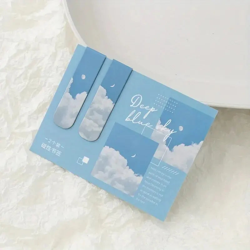 Scenic Magnetic Bookmarks — 2 Pieces