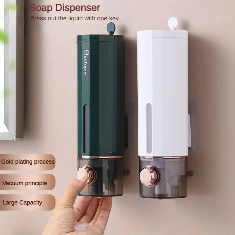 No-Drill Wall-Mount Soap Dispenser