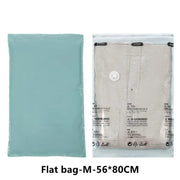 Pump-Free Vacuum Storage Bag — Flat or Cubic, Selected Size