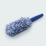 Blue Microfiber Car Wheel Cleaning Brush — 1 Piece