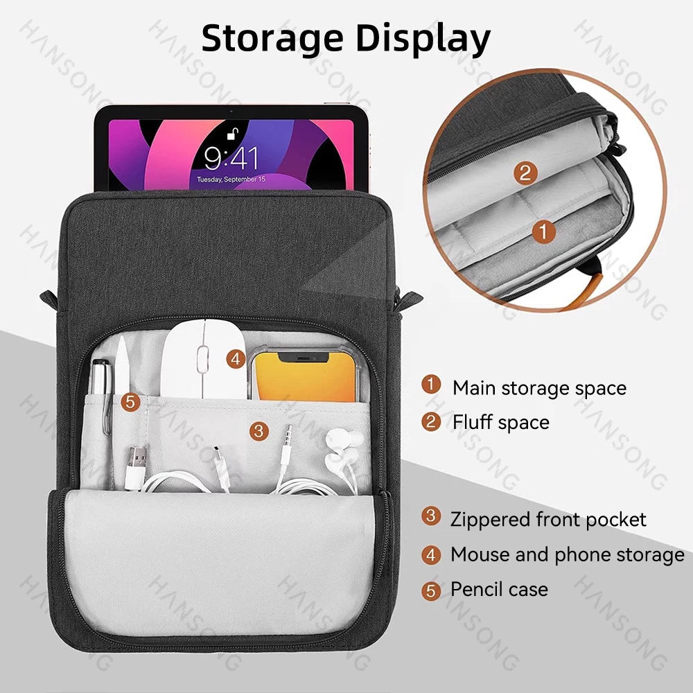 Padded Tablet Shoulder Bag