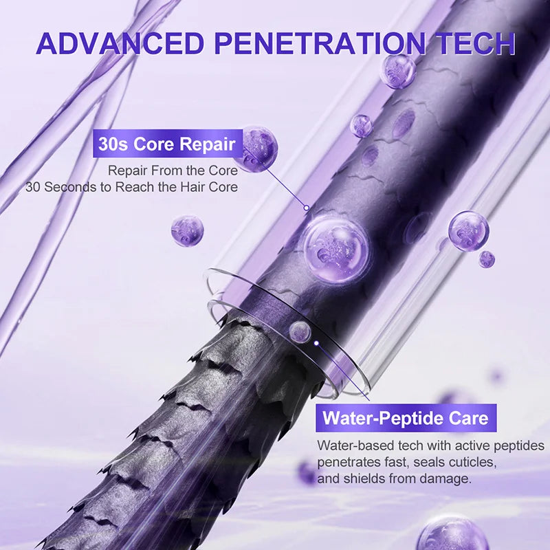 PURC Leave-In Keratin Hair Cream, Repair Damaged Hair Mask, Hair Treatment, Smoothing Shine Softness, Hair Care Products