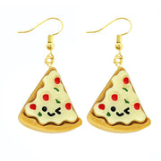 Earrings For Women Girls Cute Foods Hamburg Pizza Chicken Leg Candy Bottle Handmade Candy Kids Funny Resin