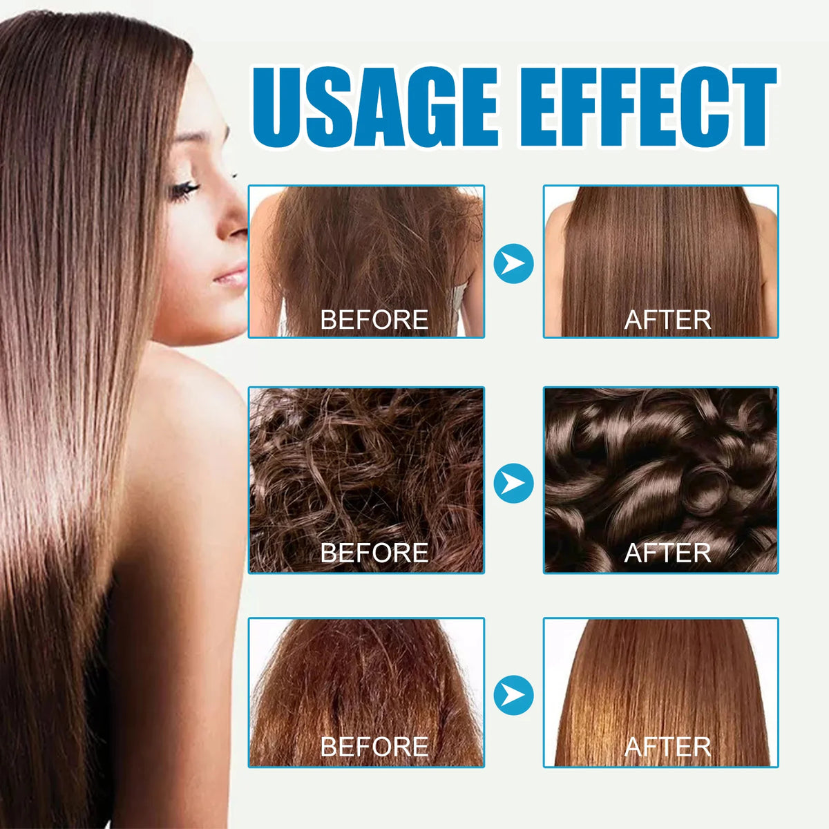 Keratin Vitamin Hair Essence Capsules