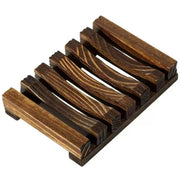 Soap Box Natural Bamboo Dishes Bath Soap Holder Bamboo Case Tray Wooden Prevent Mildew Drain Box Bathroom Washroom Tools