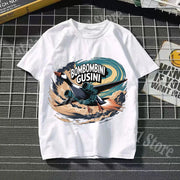 Tralalero Tralala Cotton T-shirt Kids Anime Tungtung Sahur Brainrot Tees Boy Girl Summer Short Sleeve Children Clothes Tops Gift