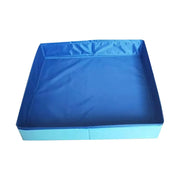 Dog Paddling Pool 50x50x10cm PVC Folding small pet bathtub Summer Cool Cleaning Basin for Puppy Cats Ducks Parrots Pet Supplies