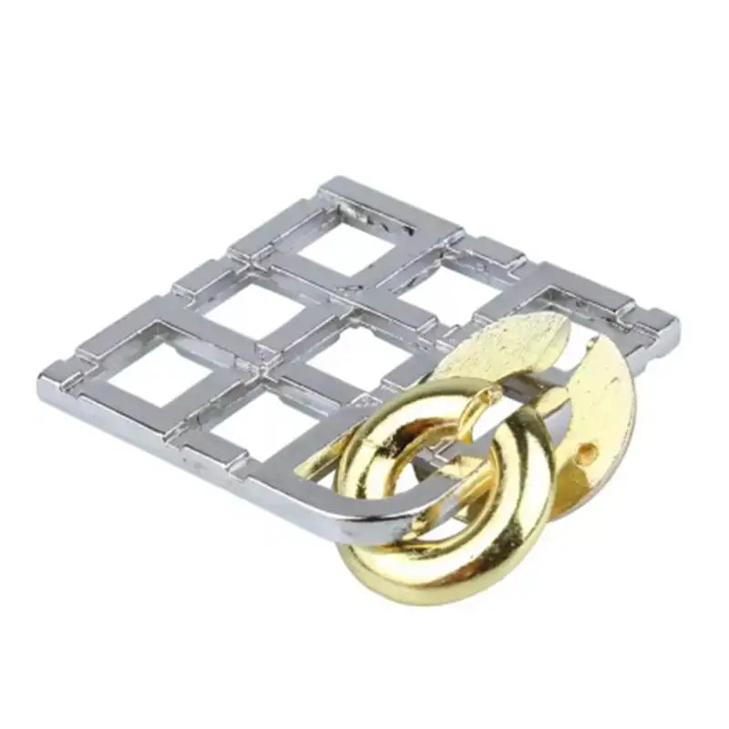 Disentanglement Cast Metal Puzzles TianZI Lock Brain Teasers for Adults Teens Kids IQ Test Toys Educational Gifts